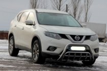 Nissan X-trail T32/Rogue 2014–2021 Kængurugitter WT002 (rustfrit stål) foto 3