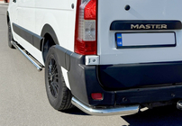 Renault Master 2011–2023 Siderør BB002 (2 stk., rustfrit stål) foto 8