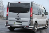 Opel Vivaro 2001–2015 Bageste beskyttelsesbøjle AK-Special (rustfrit stål) foto 4