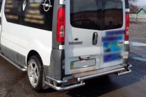 Opel Vivaro 2001–2015 Bageste beskyttelsesbøjle AK-Special (rustfrit stål) foto 5