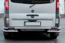 Renault Trafic 2001–2015 Bageste beskyttelsesbøjle AK-Special (rustfrit stål) foto 5