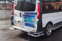 Renault Trafic 2001–2015 Bageste beskyttelsesbøjle AK-Special (rustfrit stål) foto 3