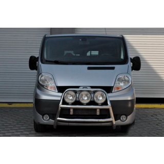 Kængurubøjle WT018 (rustfrit stål) Opel Vivaro 2001–2015 foto 2