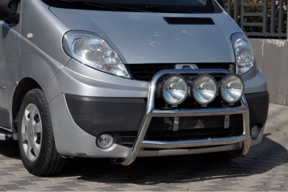Opel Vivaro 2001–2015 Kængurubøjle WT018 (rustfrit stål) Image