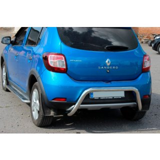 Bageste bøjle AK007 (rustfrit stål) Renault Sandero 2013–2022 foto 2