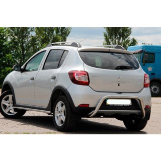 Bageste bøjle AK007 (rustfrit stål) Renault Sandero 2013–2022 foto 4