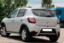 Dacia Sandero 2013–2020 Bageste bøjle AK007 (rustfrit stål) foto 5