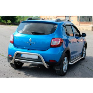 Bageste bøjle AK007 (rustfrit stål) Dacia Sandero 2013–2020 foto 2