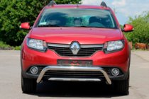 Renault Sandero 2013–2022 Frontbøjle WT007 (rustfri) foto 1