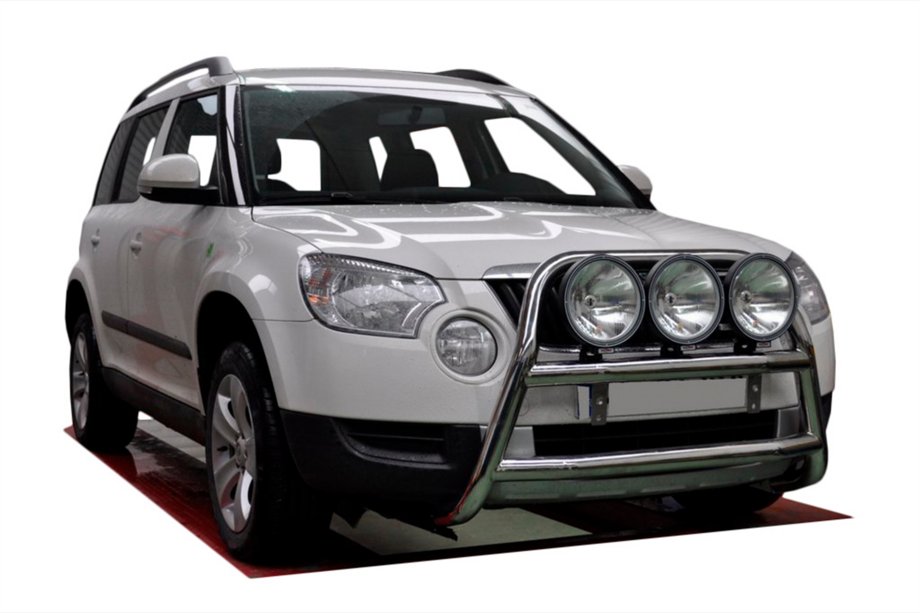 Skoda Yeti 2009–2017 Kængurubøjle WT018 (rustfrit stål) Foto 1