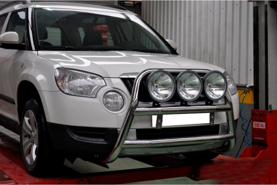 Skoda Yeti 2009–2017 Kængurubøjle WT018 (rustfrit stål) Foto 2