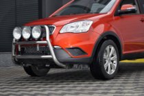 SsangYong Korando 2010–2019 Kængurubøjle WT018 (rustfrit stål) foto 2