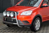 SsangYong Korando 2010–2019 Kængurubøjle WT018 (rustfrit stål) foto 4