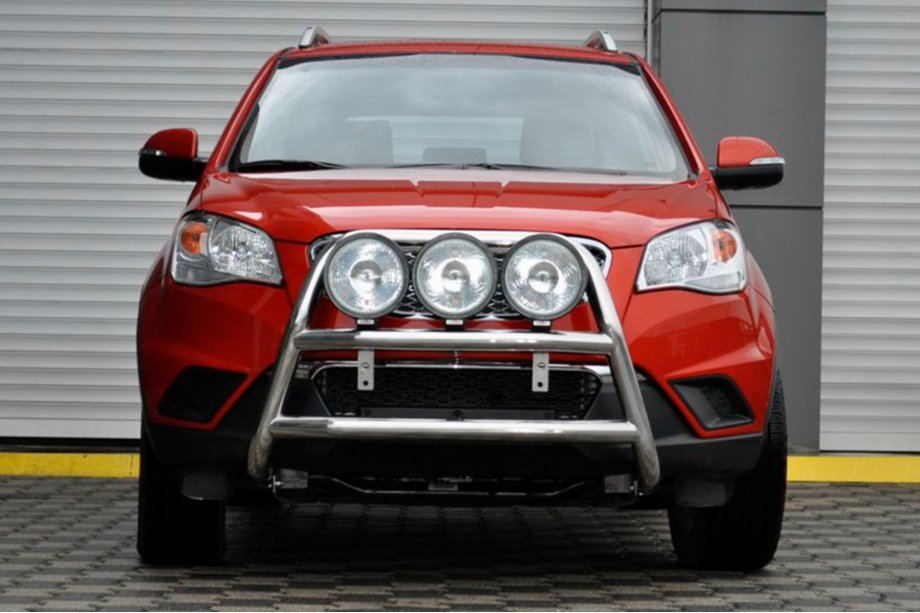 SsangYong Korando 2010–2019 Kængurubøjle WT018 (rustfrit stål) Image