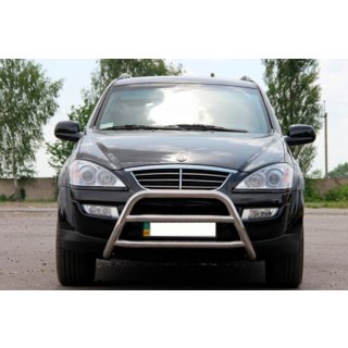 Frontbøjle WT022 (rustfrit stål) SsangYong Kyron 2005–2014 foto 2