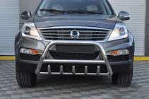 SsangYong Rexton I 2001–2017 Kængurugitter WT003 (rustfrit stål) foto 5