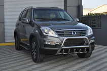 SsangYong Rexton I 2001–2017 Kængurugitter WT003 (rustfrit stål) foto 4