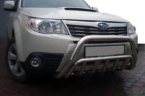 Subaru Forester 2008–2013 Bullbar WT002 (rustfrit stål) foto 1