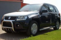 Suzuki Grand Vitara 2005–2017 Bullbar QT006 (rustfrit stål) foto 1