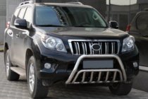 Toyota Land Cruiser Prado 150 2009–2023 Kængurugitter WT002 (rustfrit stål) foto 1