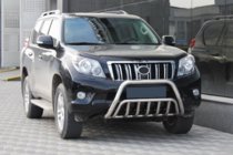 Toyota Land Cruiser Prado 150 2009–2023 Kængurugitter WT002 (rustfrit stål) foto 3