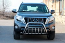 Toyota Land Cruiser Prado 150 2009–2023 Kængurugitter WT002 (rustfrit stål) foto 5