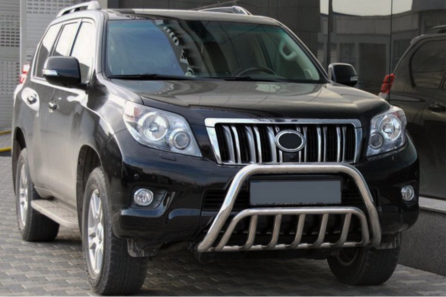 Toyota Land Cruiser Prado 150 2009–2023 Kængurugitter WT002 (rustfrit stål) Image