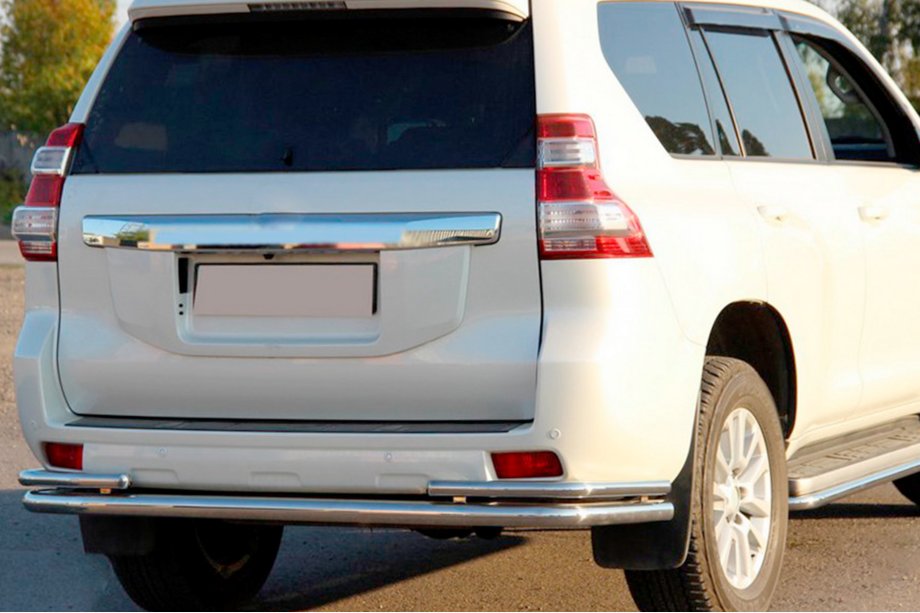 Toyota Land Cruiser Prado 150 2009–2023 Bagbøjle AK005-2 (rustfrit stål) Image