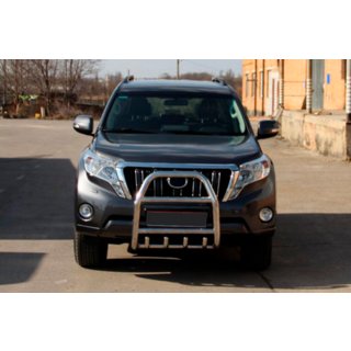 Kofangerbøjle QT007 (rustfrit stål) Toyota Land Cruiser Prado 150 2009–2023 foto 3