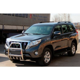 Kofangerbøjle QT007 (rustfrit stål) Toyota Land Cruiser Prado 150 2009–2023 foto 2