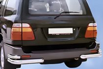 Toyota Land Cruiser 100 1998–2007 Bageste hjørner AK003-Double (2 stk., rustfri) foto 4