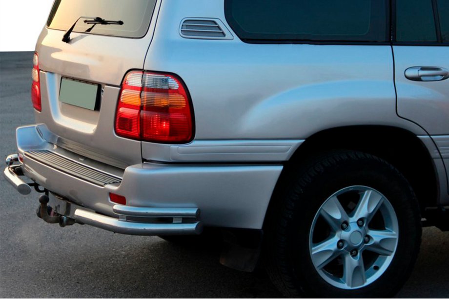 Toyota Land Cruiser 100 1998–2007 Bageste hjørner AK003-Double (2 stk., rustfri) Image