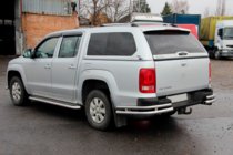 Volkswagen Amarok 2010–2022 Bageste hjørner AK003-Double (2 stk., rustfri) foto 1