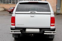 Volkswagen Amarok 2010–2022 Bageste hjørner AK003-Double (2 stk., rustfri) foto 4
