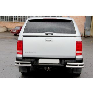 Bageste hjørner AK003-Double (2 stk., rustfri) Volkswagen Amarok 2010–2022 foto 4