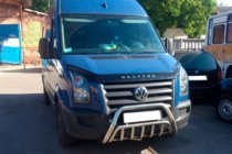 Volkswagen Crafter 2006–2016 Kængurugitter WT002 (rustfrit stål) foto 3