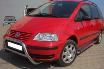 Volkswagen Sharan 1995–2010 Kængurugitter WT005 (rustfrit stål) foto 2