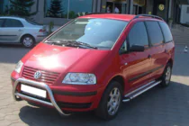 Volkswagen Sharan 1995–2010 Kængurugitter WT005 (rustfrit stål) foto 3