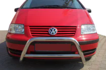 Volkswagen Sharan 1995–2010 Kængurugitter WT005 (rustfrit stål) foto 1