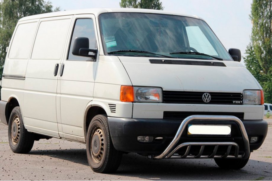 Volkswagen T4 Transporter 1990–2003 Bullbar WT002 60 mm (rustfrit stål) Image