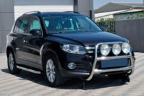 Volkswagen Tiguan 2007–2016 Bullbar WT018 (rustfrit stål) foto 3