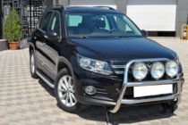 Volkswagen Tiguan 2007–2016 Bullbar WT018 (rustfrit stål) foto 1