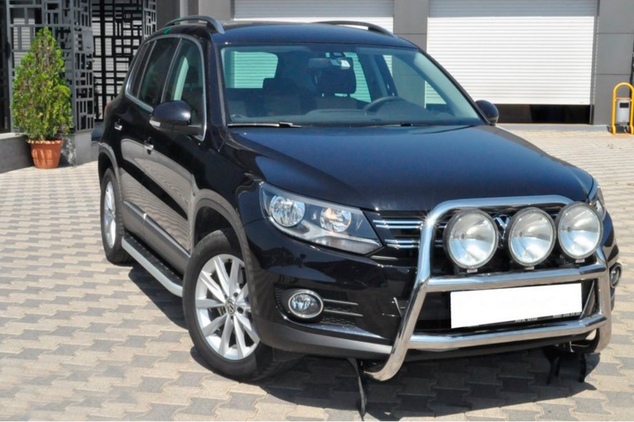 Volkswagen Tiguan 2007–2016 Bullbar WT018 (rustfrit stål) Image