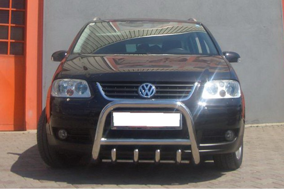 Volkswagen Touran 2003–2010 Bullbar QT006 (rustfrit stål) Foto 2
