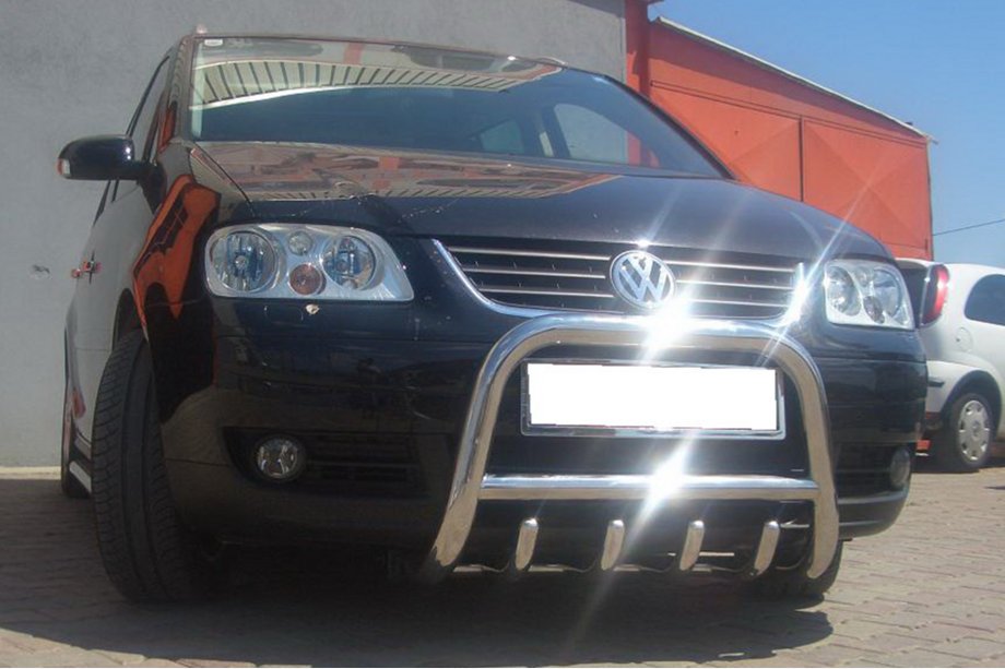Volkswagen Touran 2003–2010 Bullbar QT006 (rustfrit stål) Foto 4