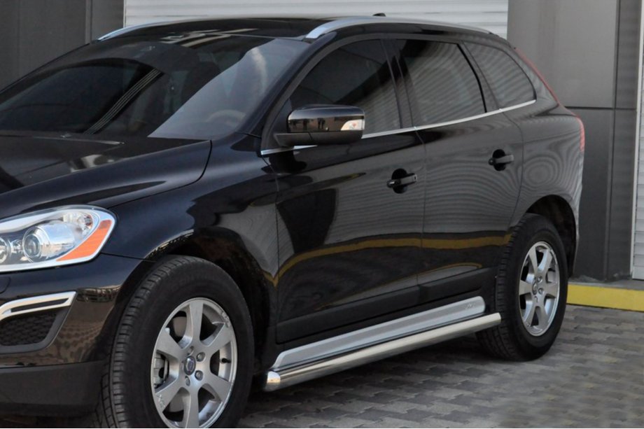 Volvo XC60 2009–2017 Siderør BB004 (2 stk., rustfrit stål) Image