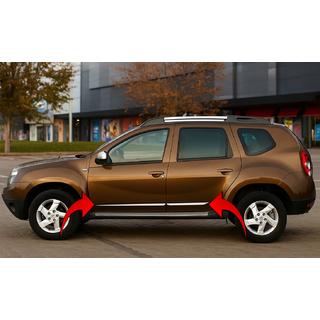 Dørlister (4 stk., rustfrit stål) Dacia Duster 2008–2018 foto 1