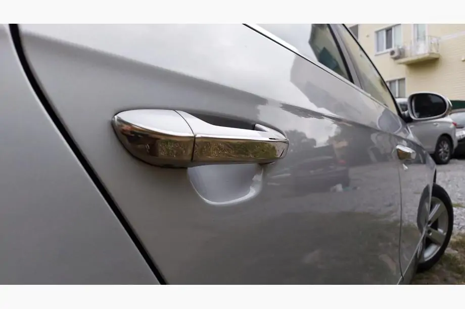 Volkswagen Passat B6 2006–2012 Flade dørgrebsdæksler i rustfrit stål (4 stk.) Image