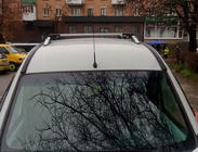Renault Kangoo 1998–2008 Tagrælinger Skyport (mat grå) foto 7