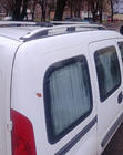 Renault Kangoo 1998–2008 Tagrælinger Skyport (mat grå) foto 1